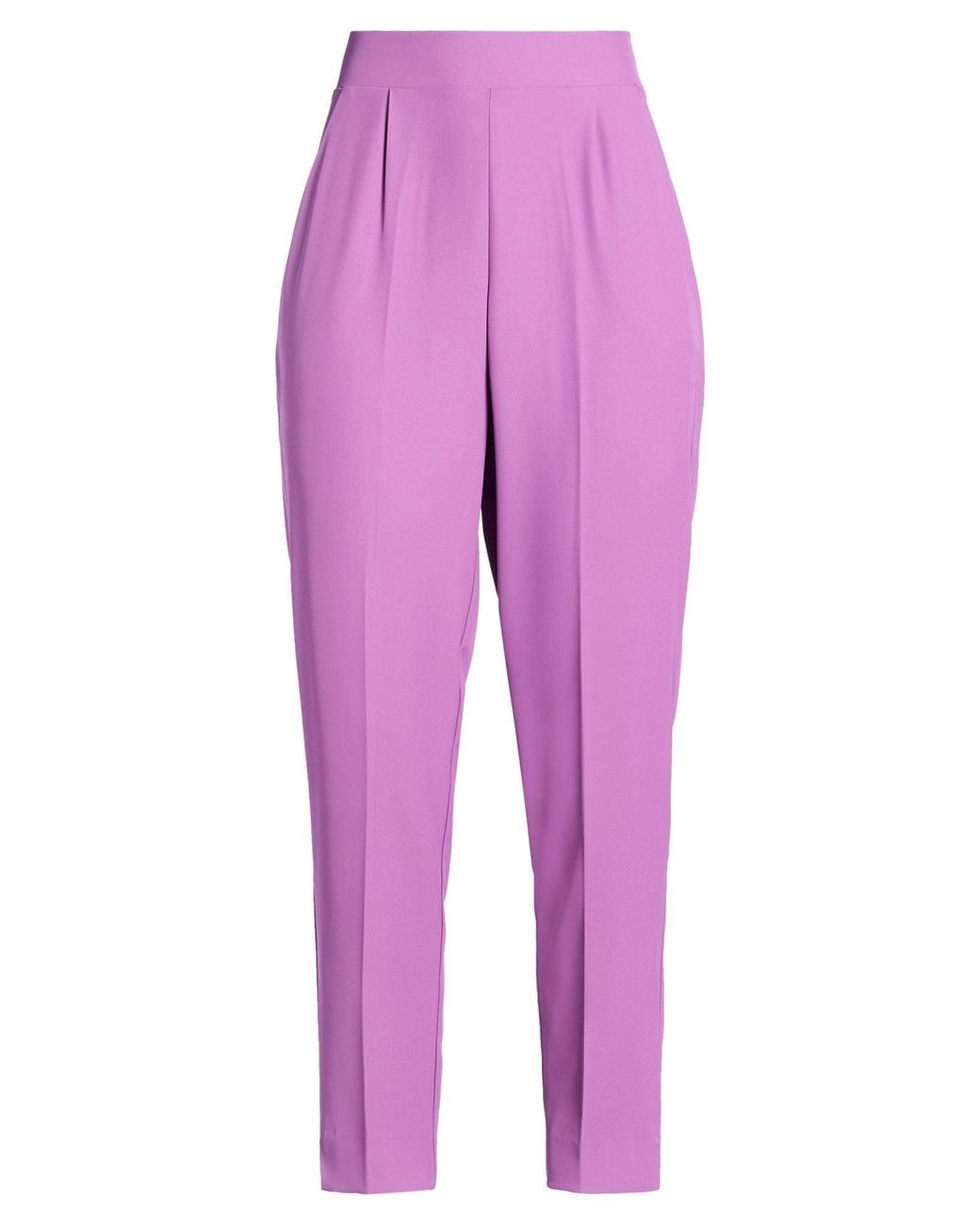 Siste's Purple Pants Polyester, Elastane