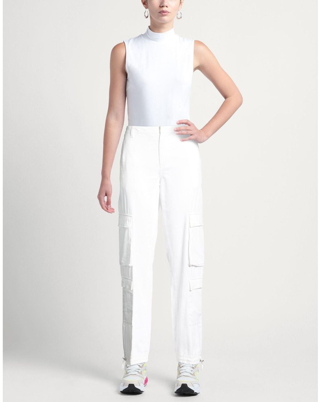 Dondup White Trouser