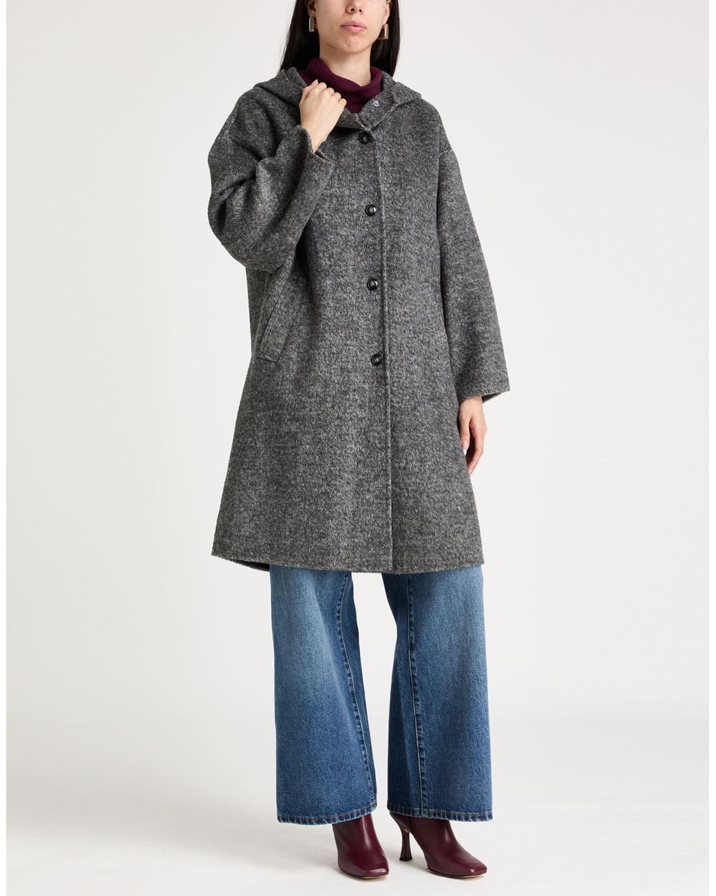 GRETHA Milano Gray Coat