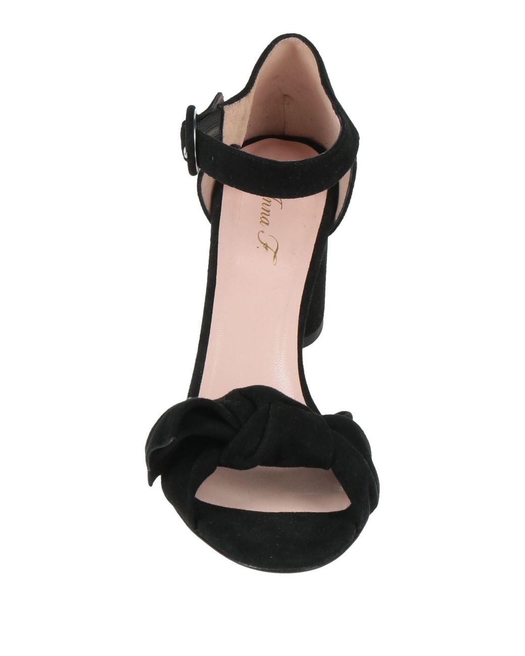 Anna F. Black Sandals