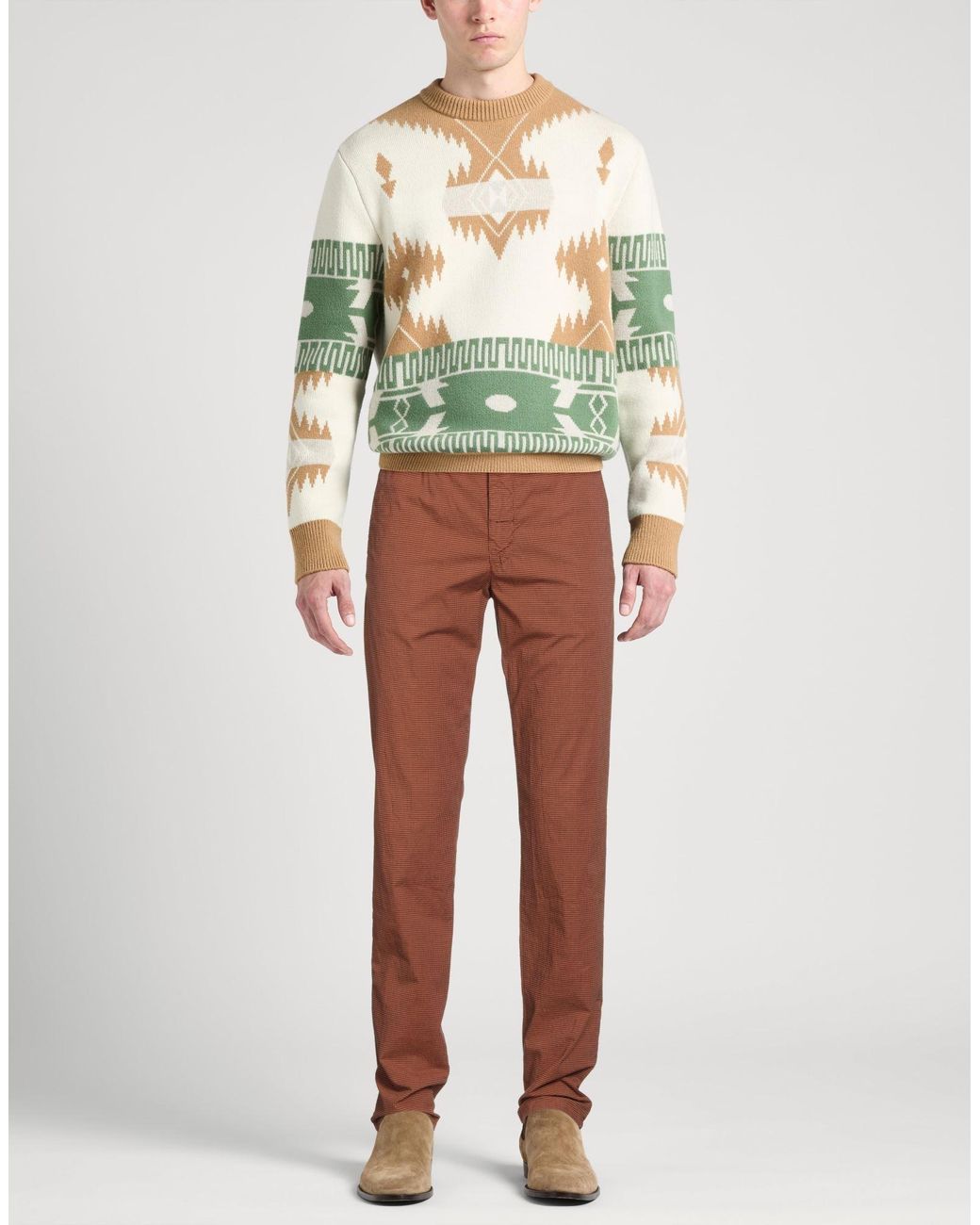 Incotex Brown Pants for men