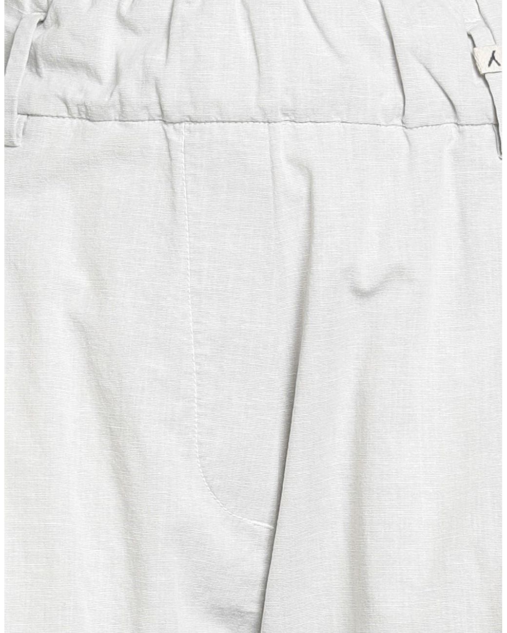 Myths White Light Pants Cotton, Polyester, Linen, Elastane
