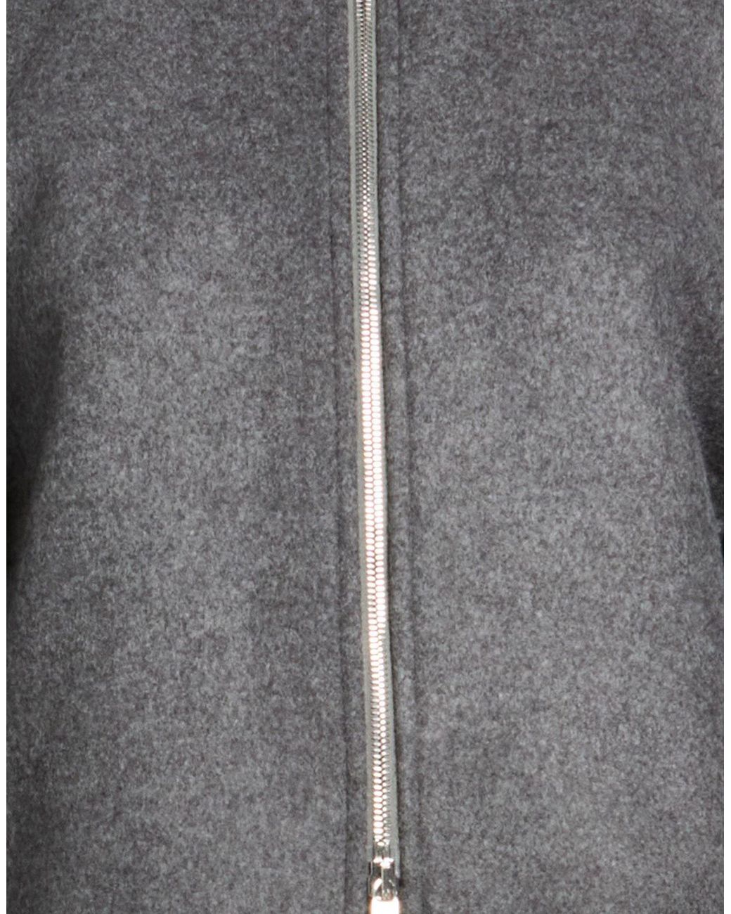Sportmax Gray Jacket Virgin Wool