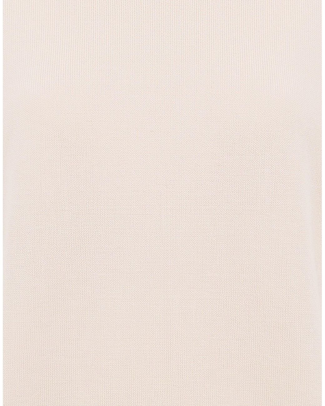 Alpha Studio White Turtleneck Wool