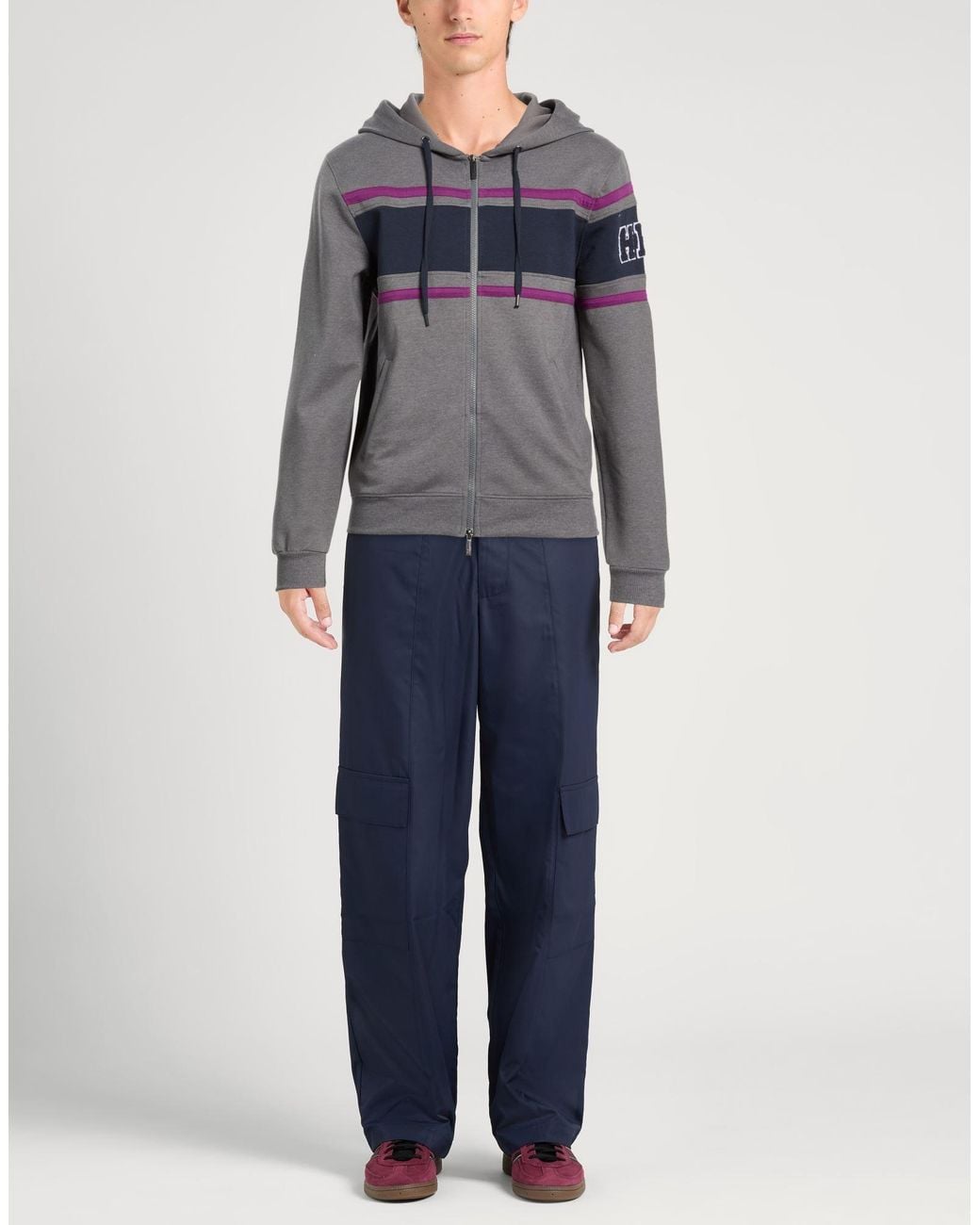 Harmont & Blaine Gray Sweatshirt for men
