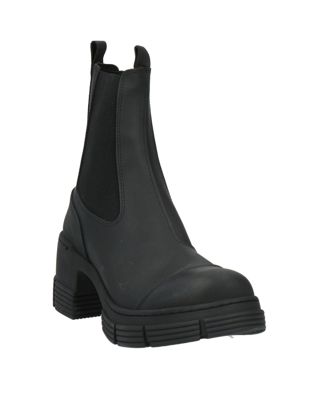 Ganni Black Ankle Boots
