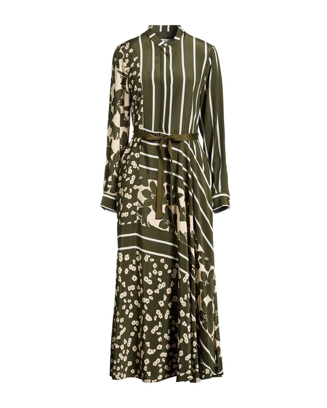 High Green Maxi Dress
