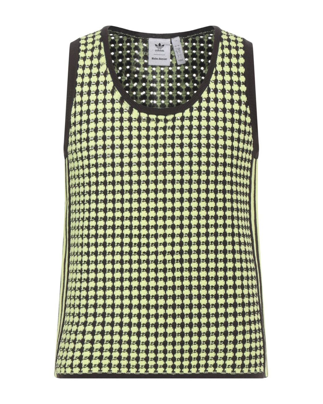 Adidas Originals Green Adidas Original By Wales Bonner Sleeveless Jacket for men