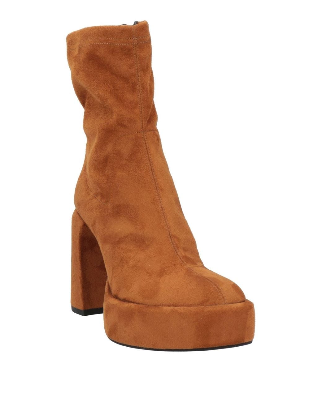 Elena Iachi Brown Ankle Boots