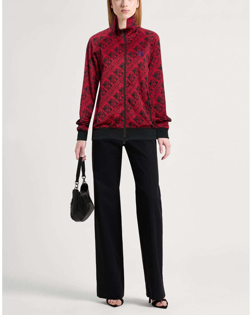 Needles Red Sweatshirt Polyester