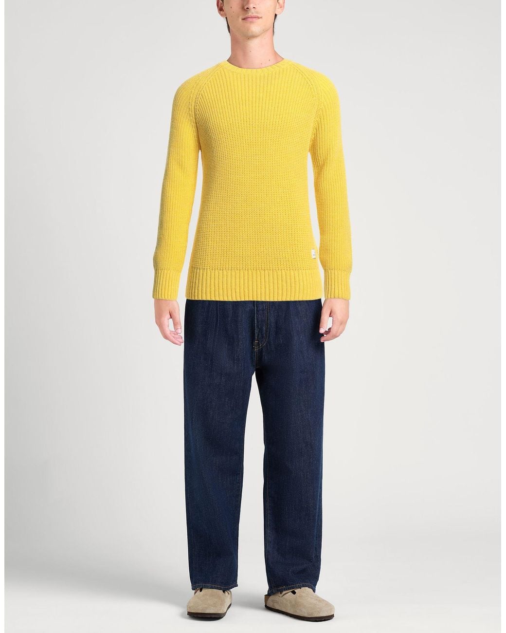 Manuel Ritz Yellow Jumper for men