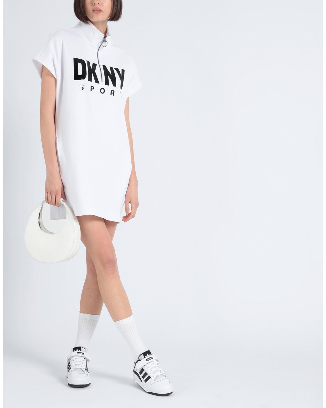 DKNY White Mini Dress