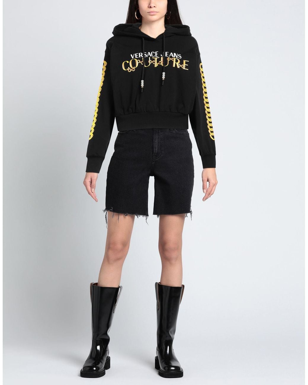 Versace Jeans Couture Black Sweatshirt