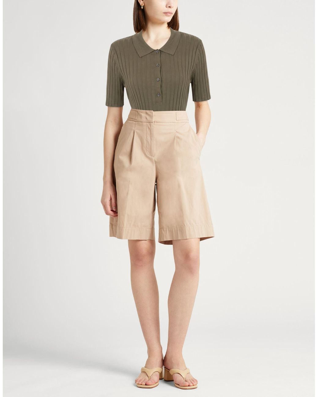 Aspesi Green Polo Shirt