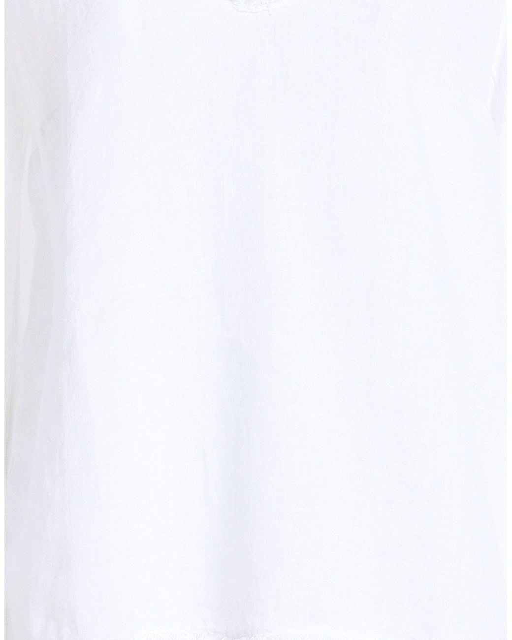 120% Lino White Top