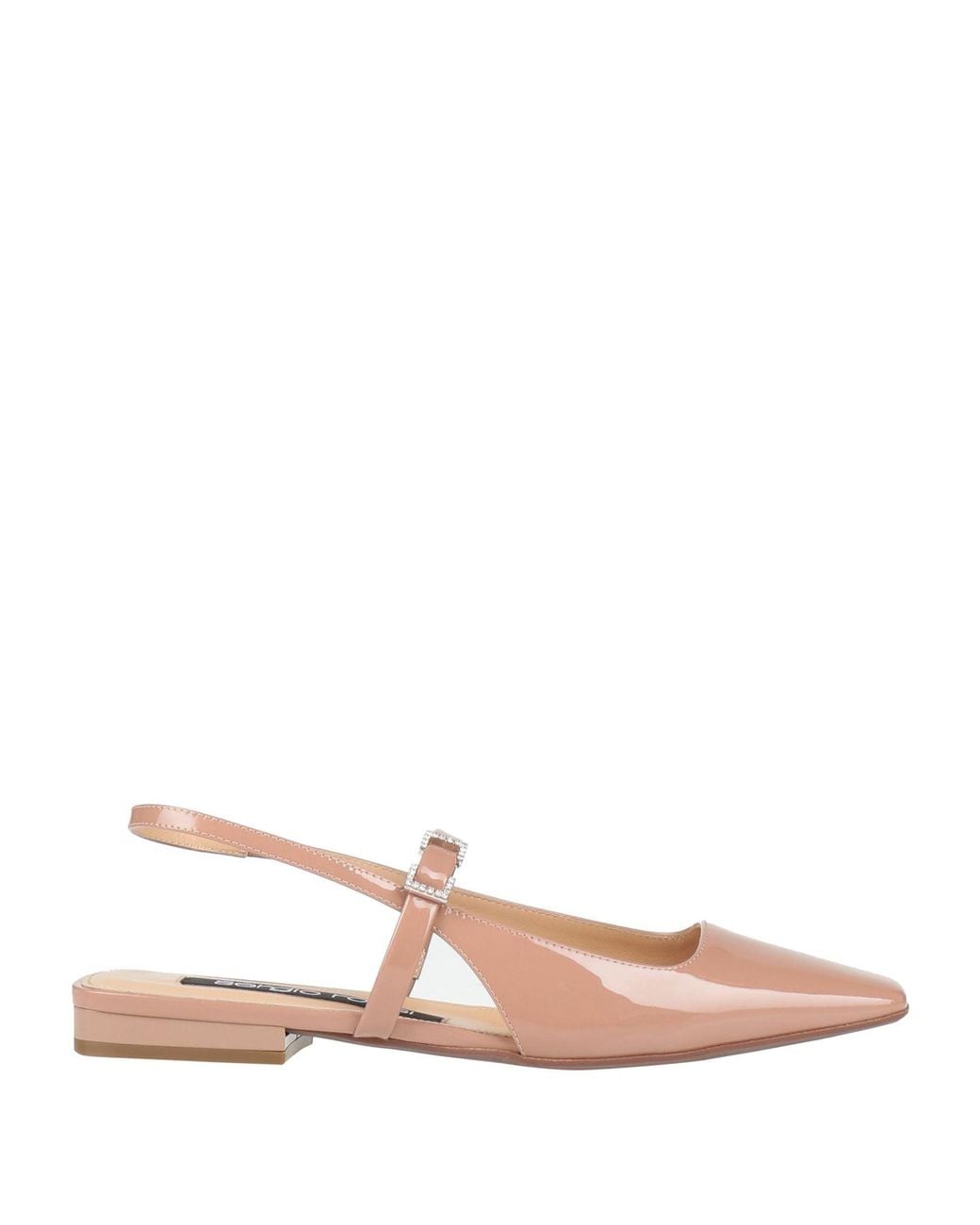 Sergio Rossi Pink Ballet Flats