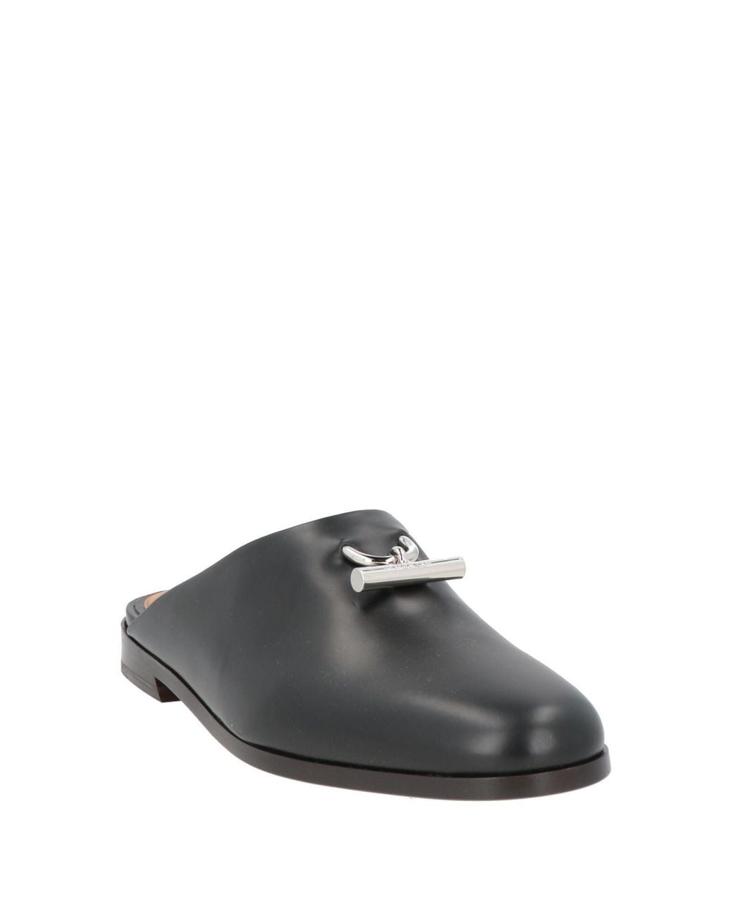 McQueen Gray Mules & Clogs