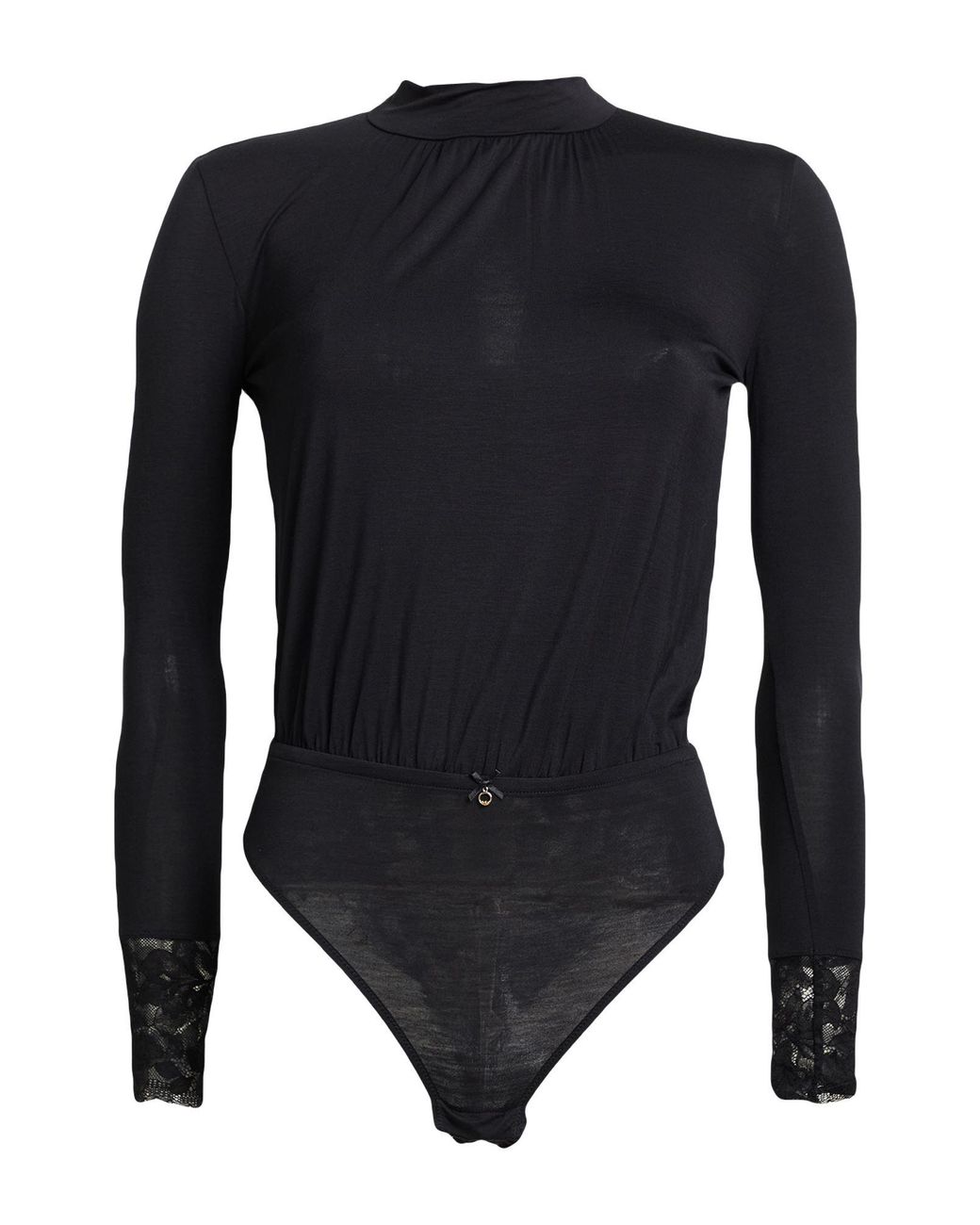 Emporio Armani Blue Bodysuit Viscose, Elastane