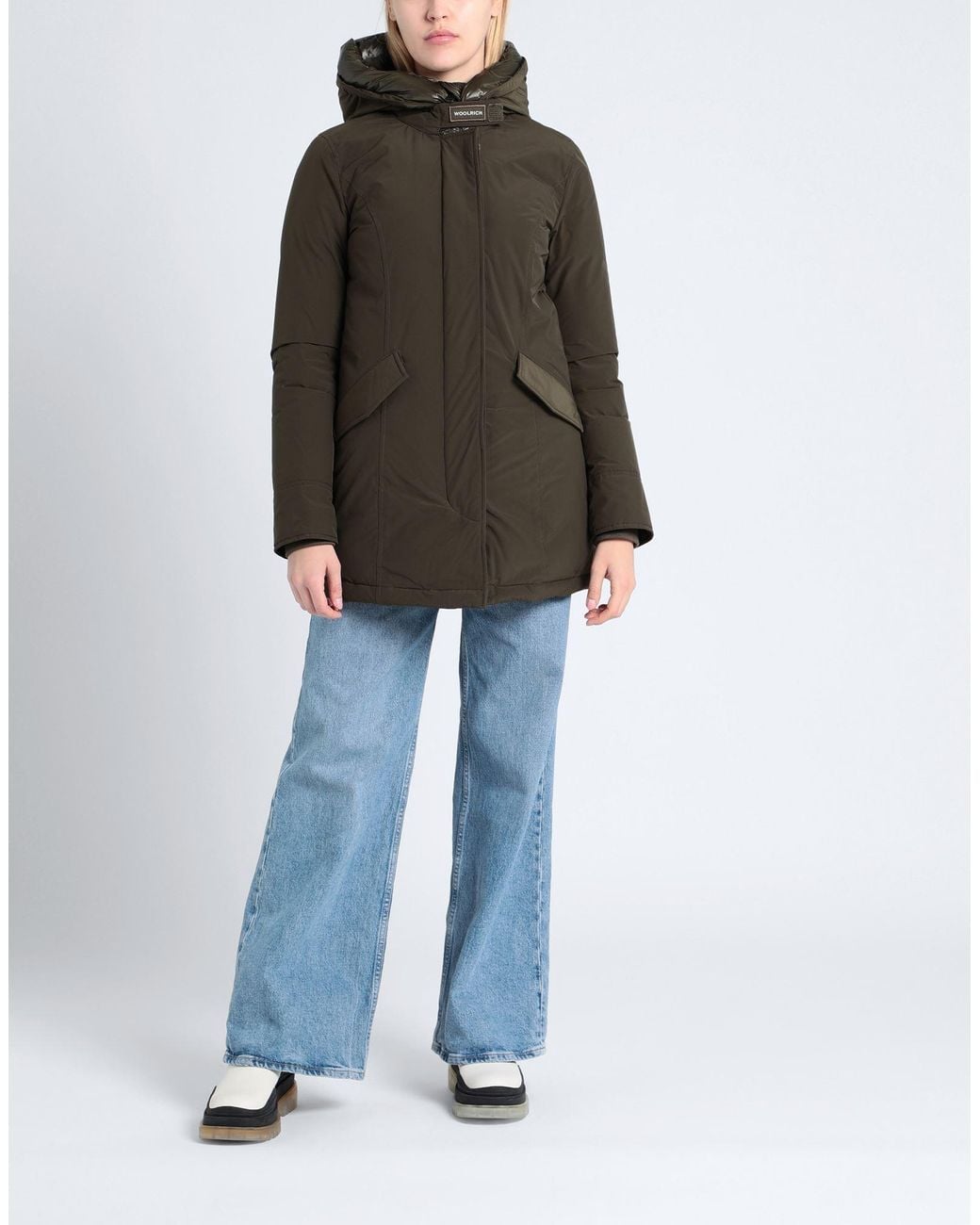 Woolrich Gray Puffer