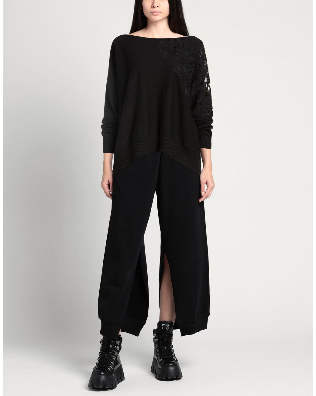 D.exterior Black Jumper