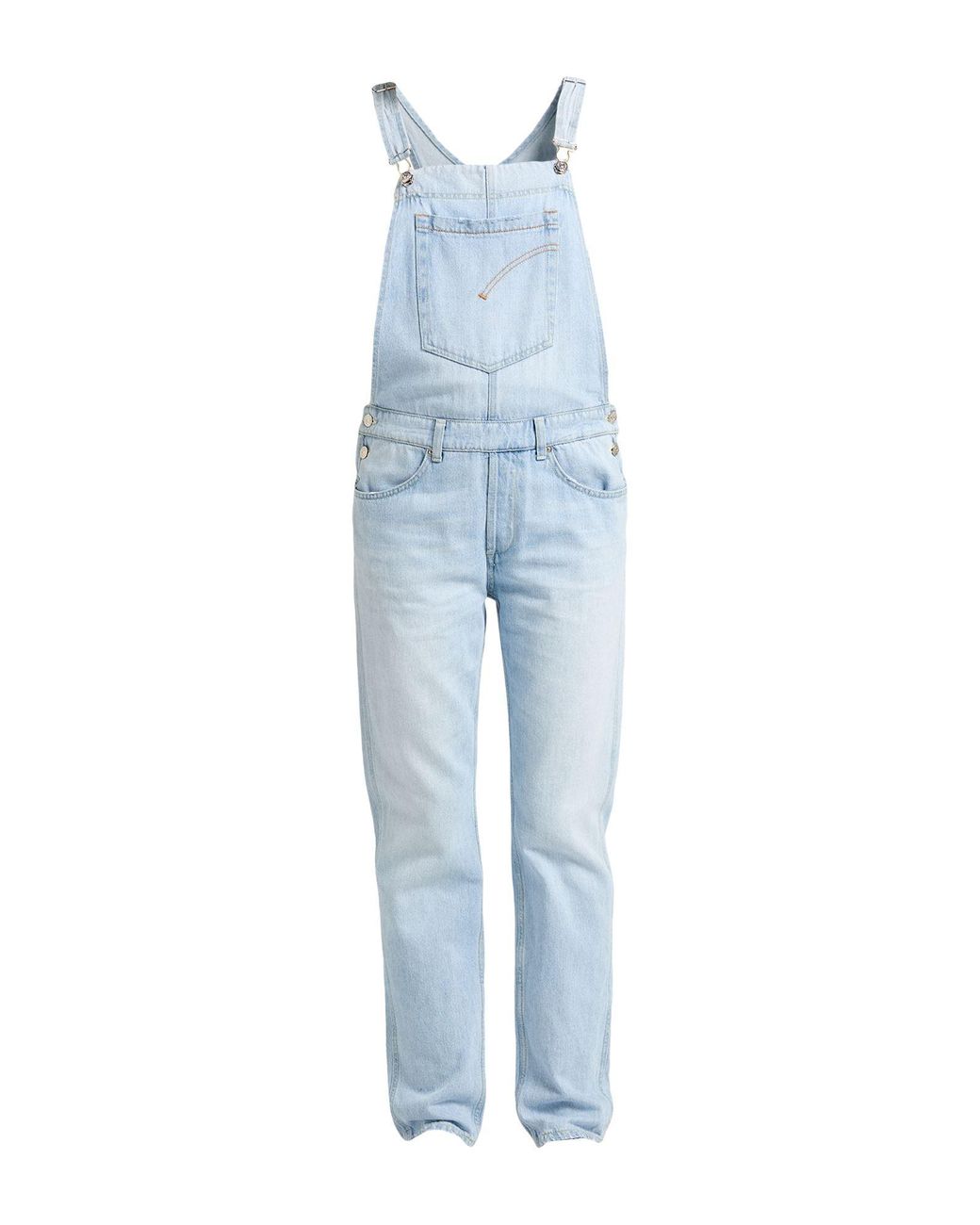 Dondup Blue Overalls Cotton