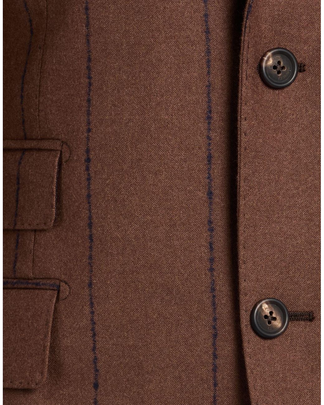 Eleventy Brown Suit Wool for men