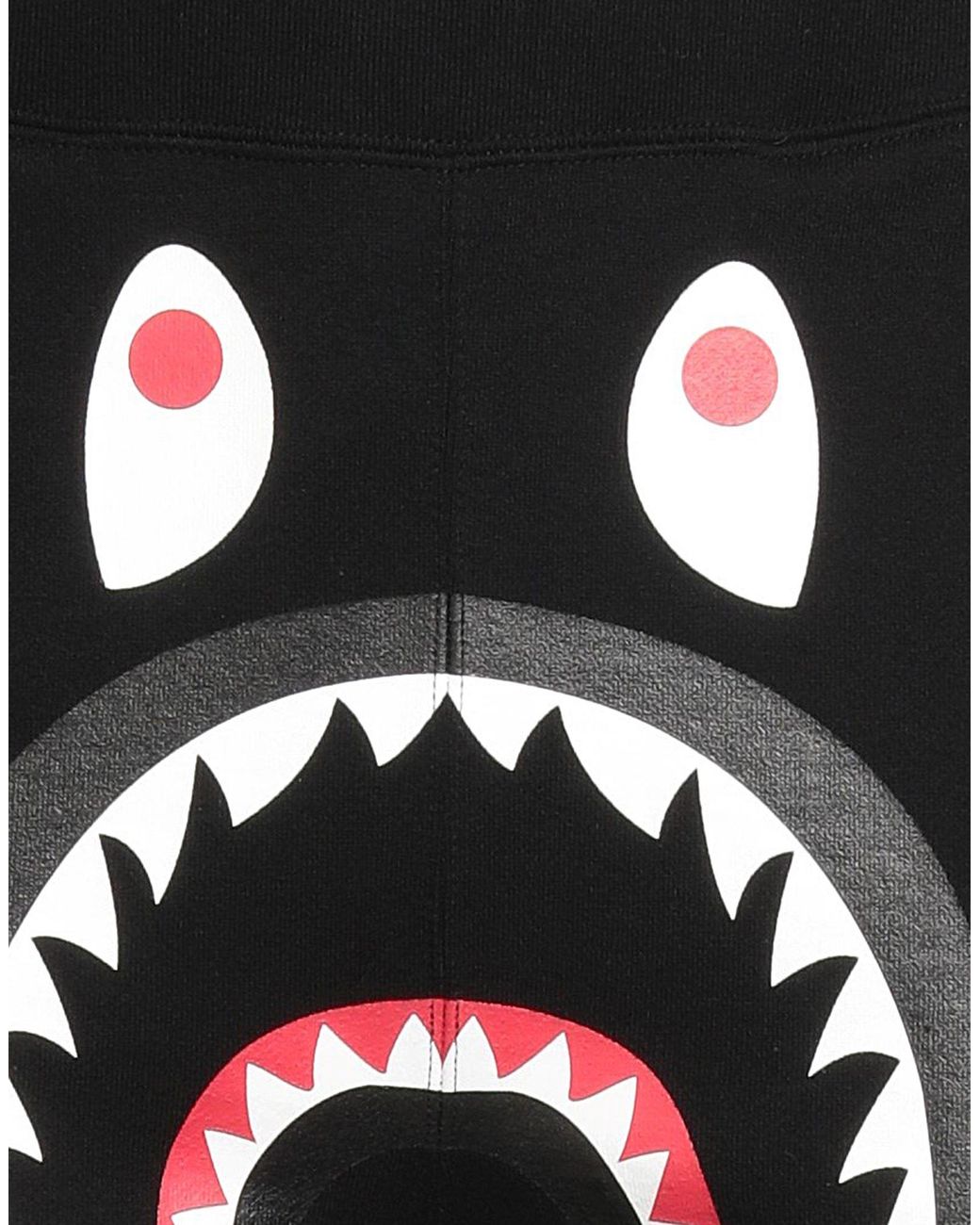 A Bathing Ape Black Pants Cotton for men