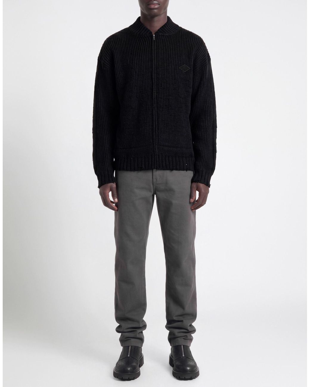LE PAS SAGE Paris Black Cardigan for men