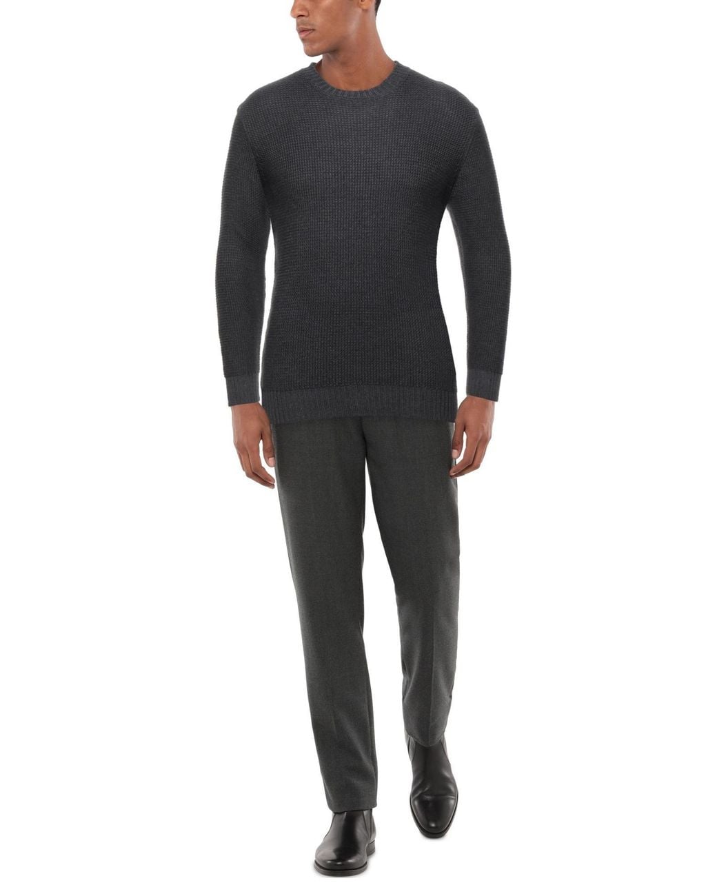 Alpha Studio Black Jumper for men