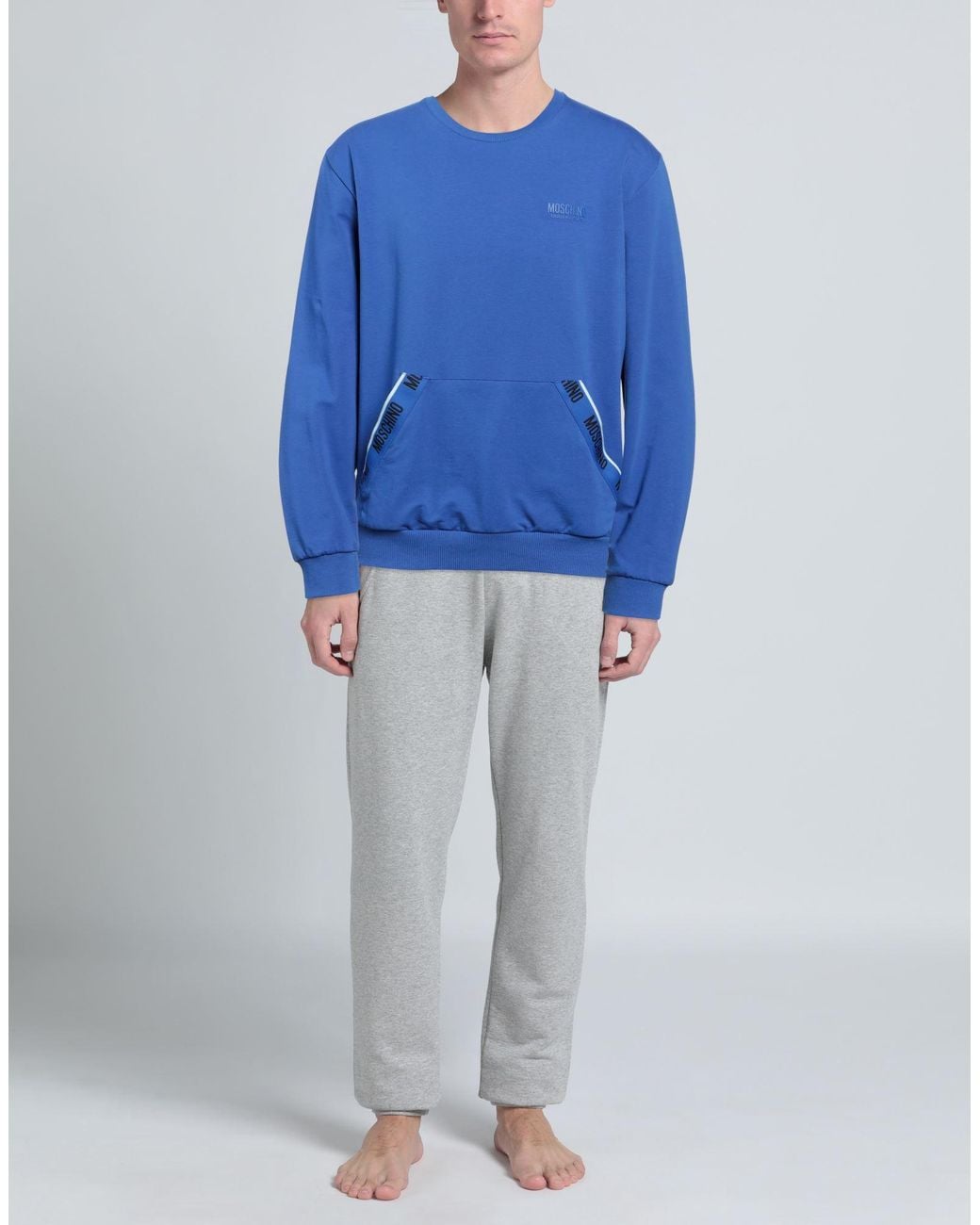 Moschino Blue Undershirt for men