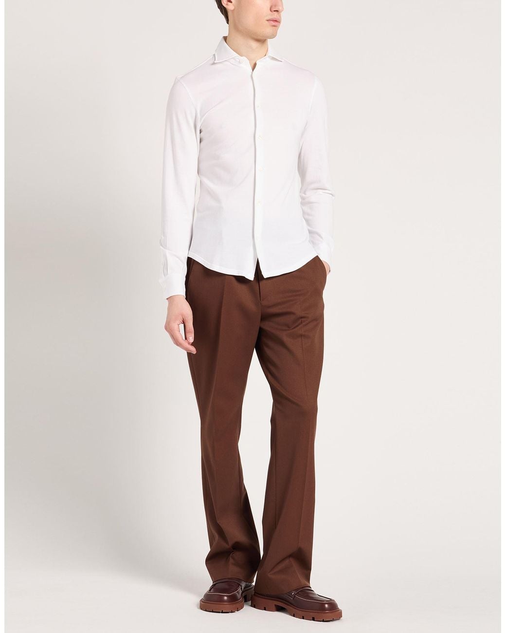 Fedeli White Shirt for men