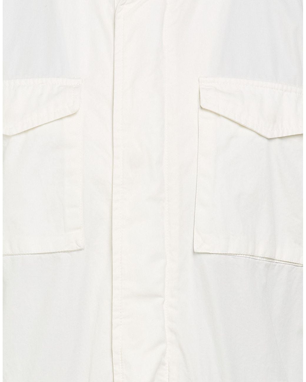 Herno White Jacket Cotton for men