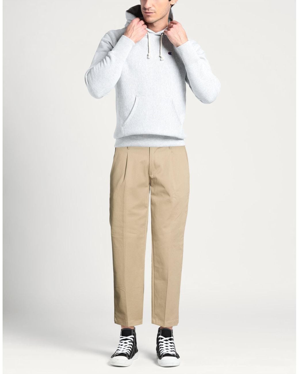Squad² Natural Pants Cotton, Elastane for men
