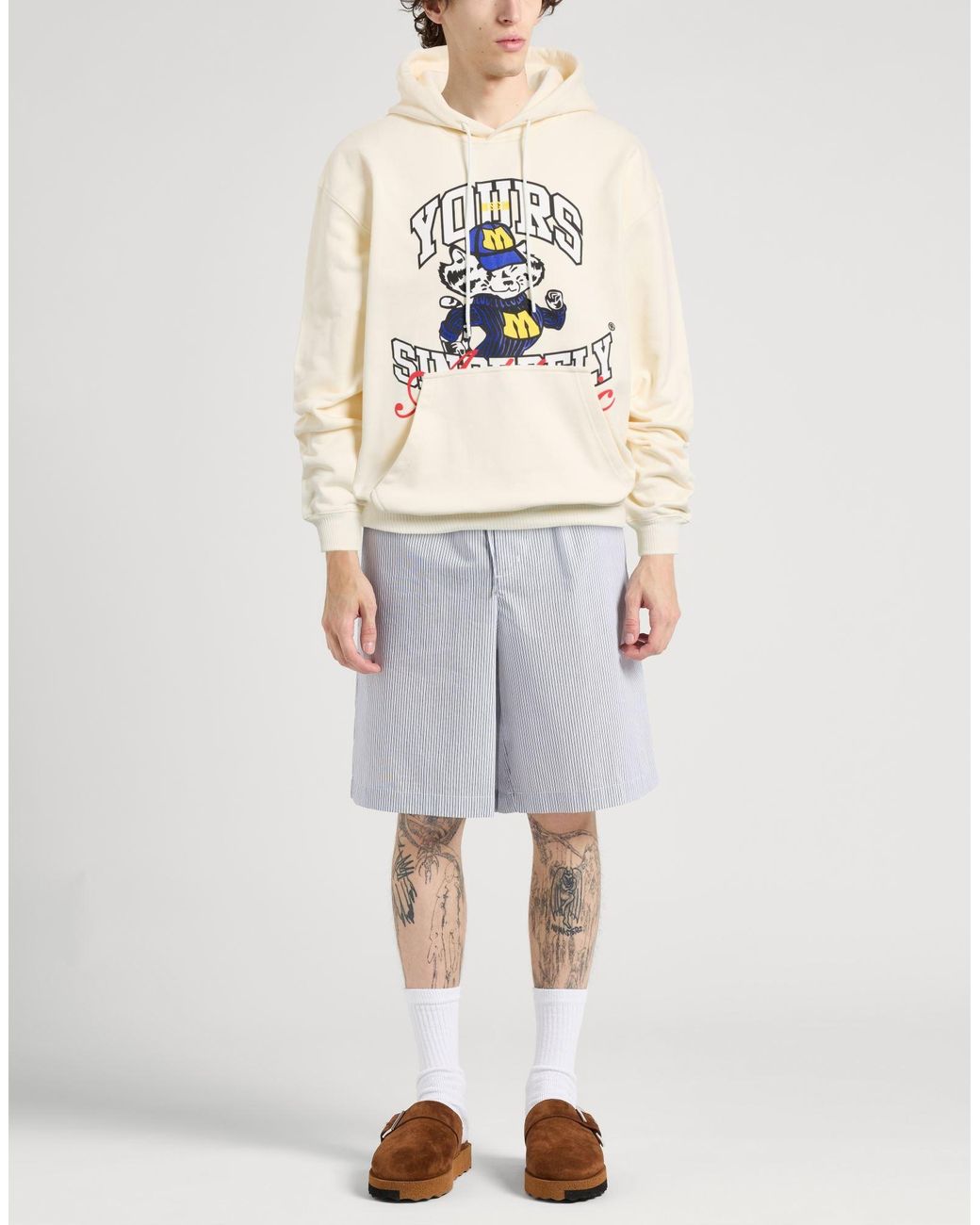 MSGM White Sweatshirt for men
