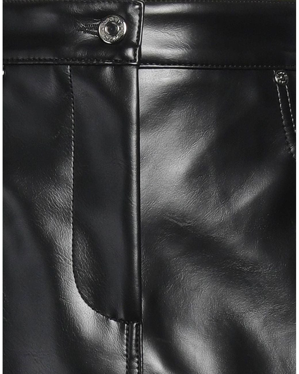 MSGM Black Mini Skirt