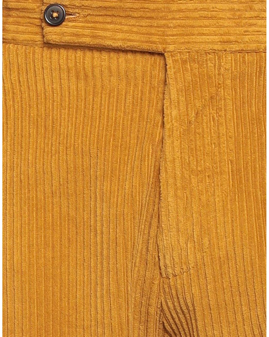 Berwich Orange Pants for men