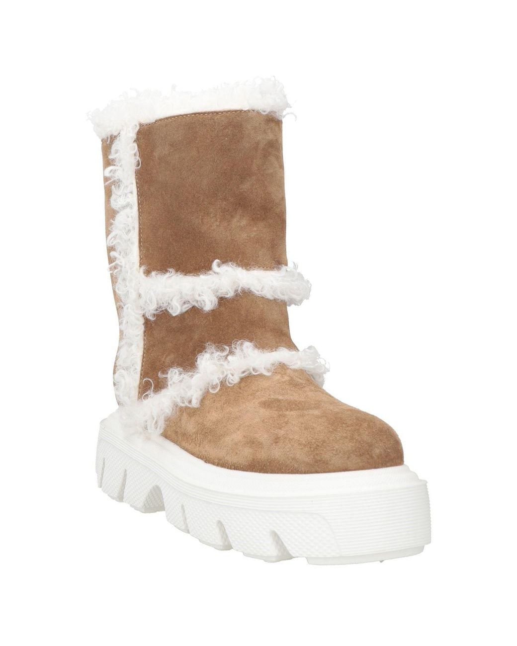 Casadei White Stiefelette