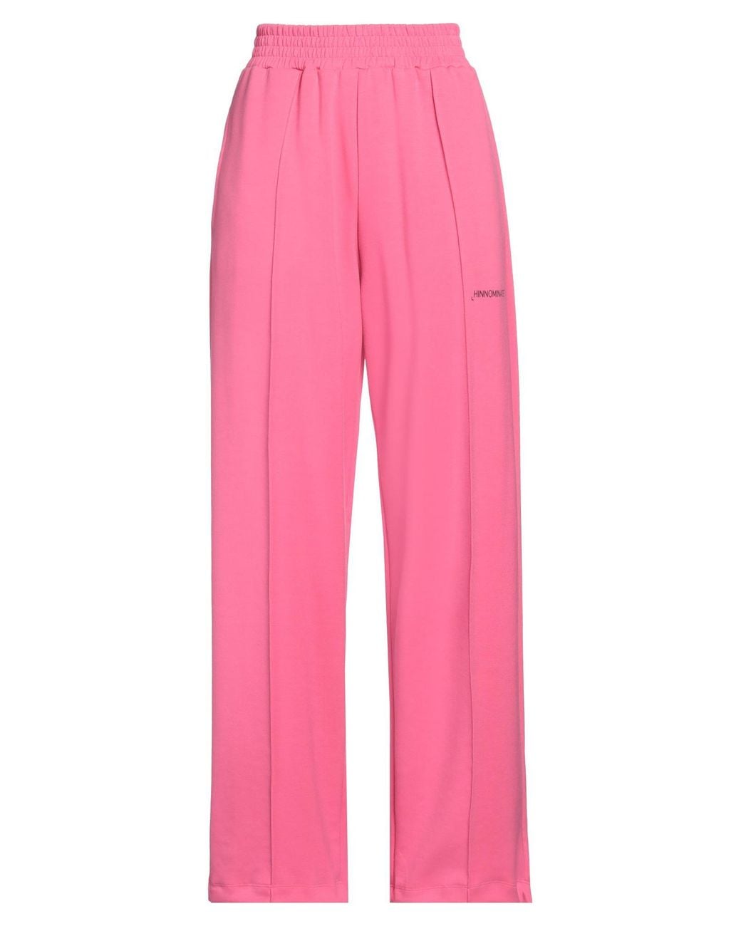 hinnominate Pink Fuchsia Pants Polyester, Modal, Elastane
