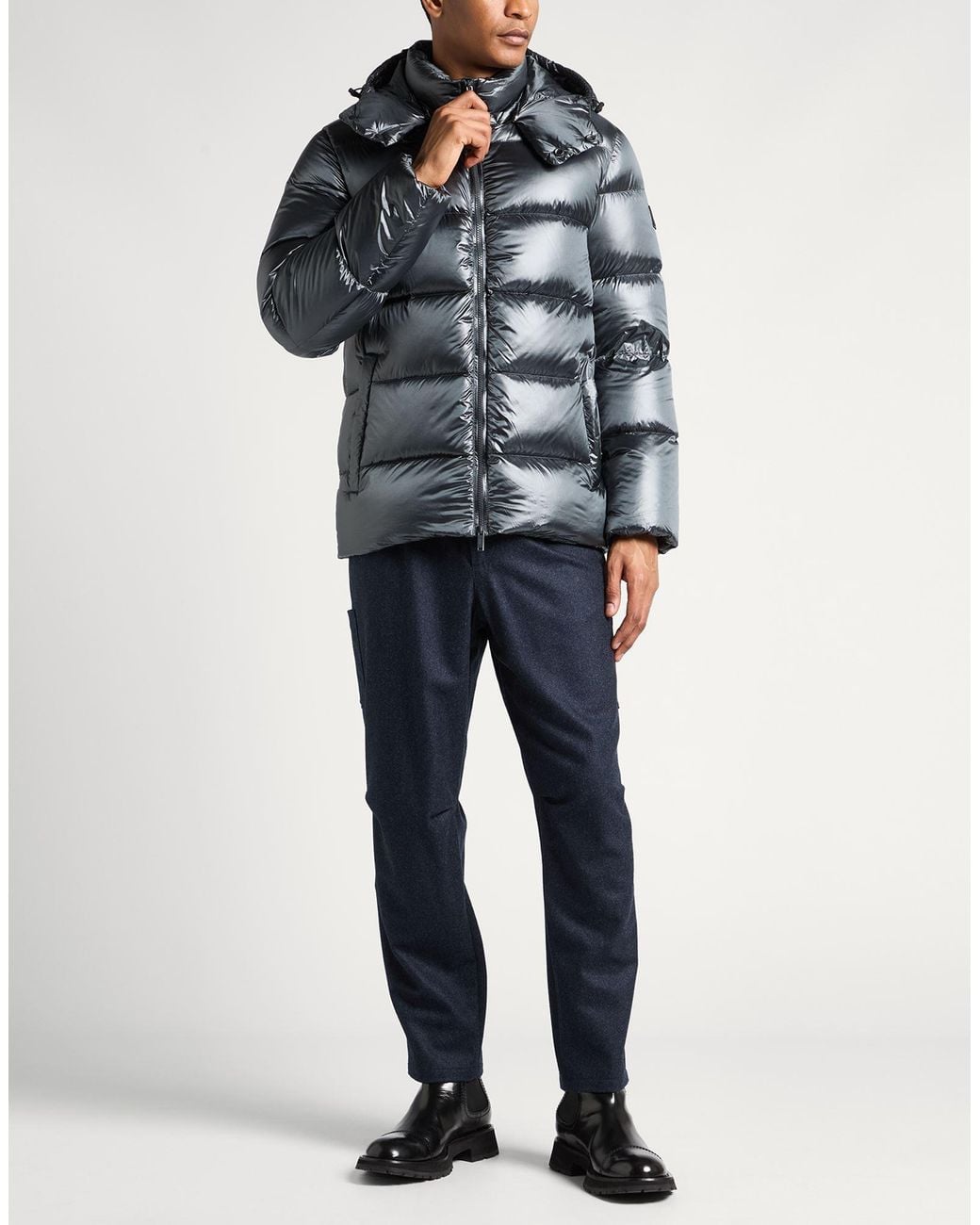 Add Gray Puffer for men