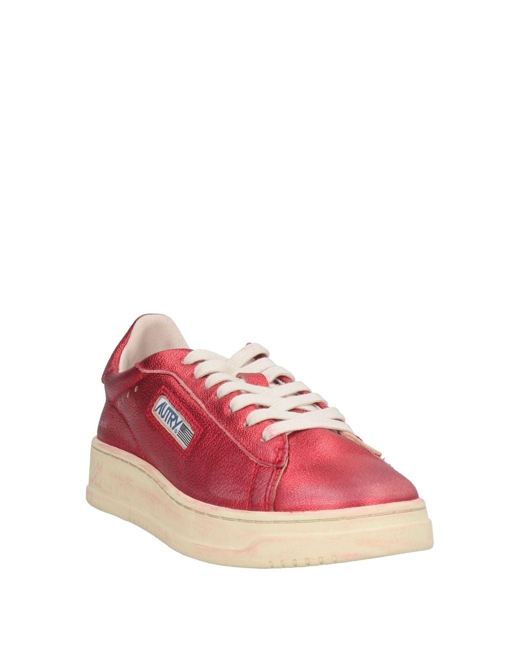 Autry Pink Sneakers Leather