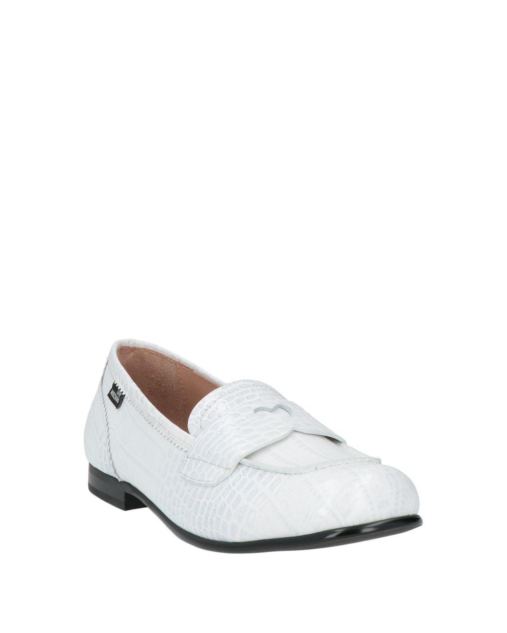 Love Moschino White Loafers Leather