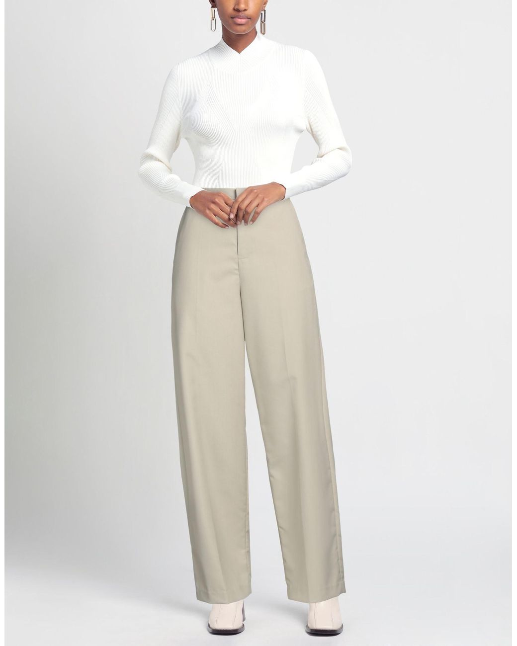 Isabelle Blanche White Trouser