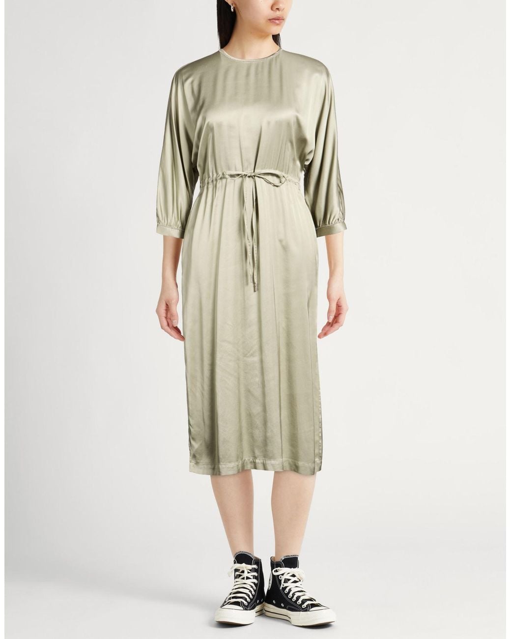 Peserico Natural Midi Dress Viscose