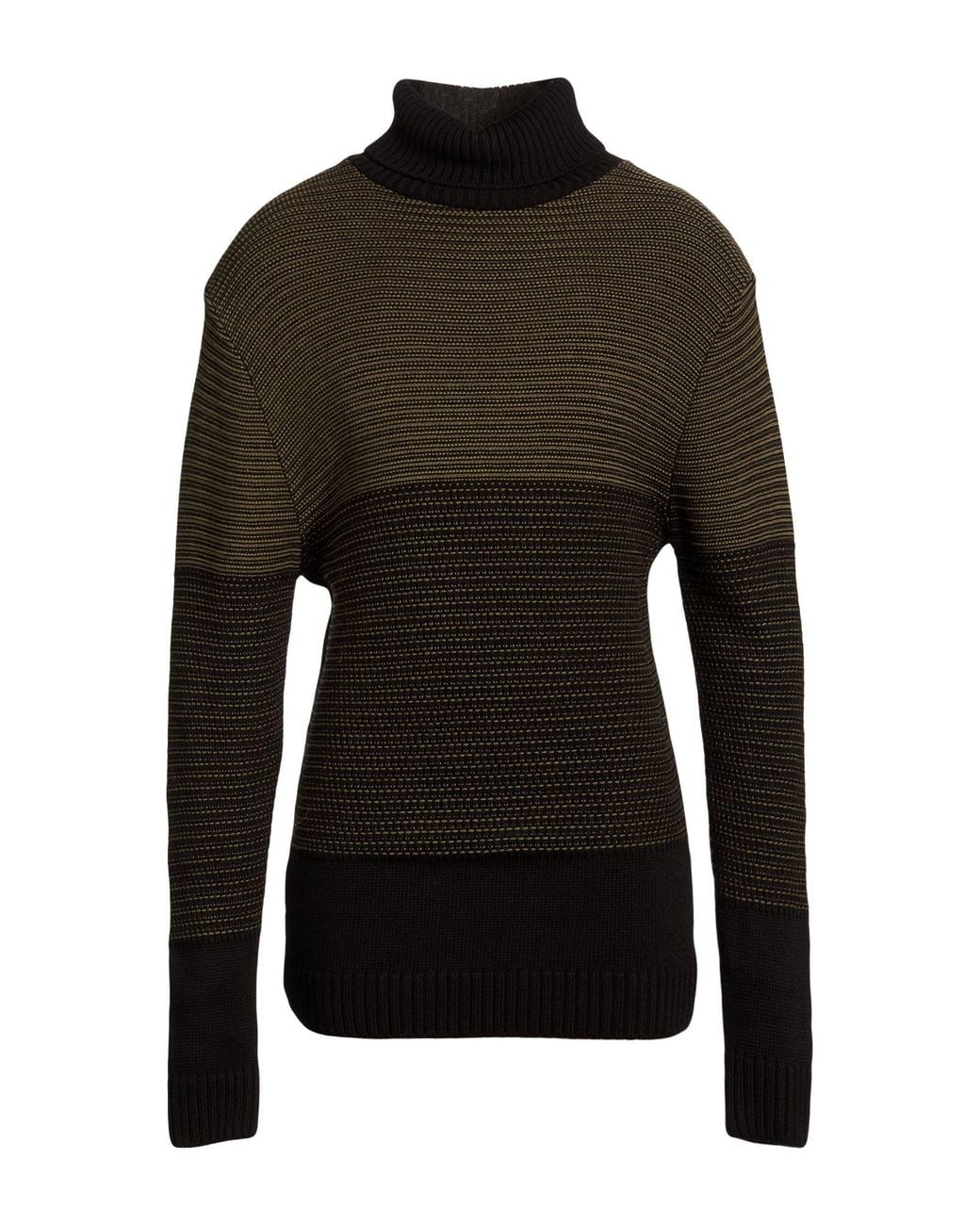 Squad² Black Turtleneck Modal, Wool for men
