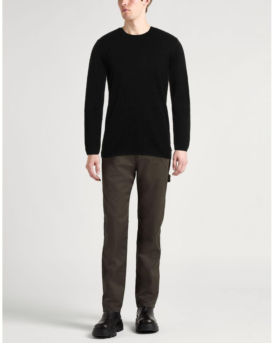John Varvatos Black Sweaters for men