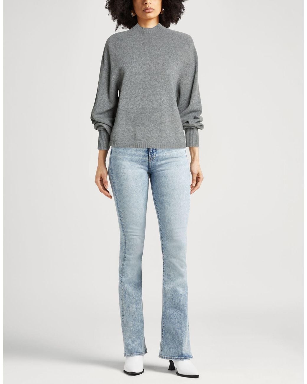 Twinset Gray Turtleneck