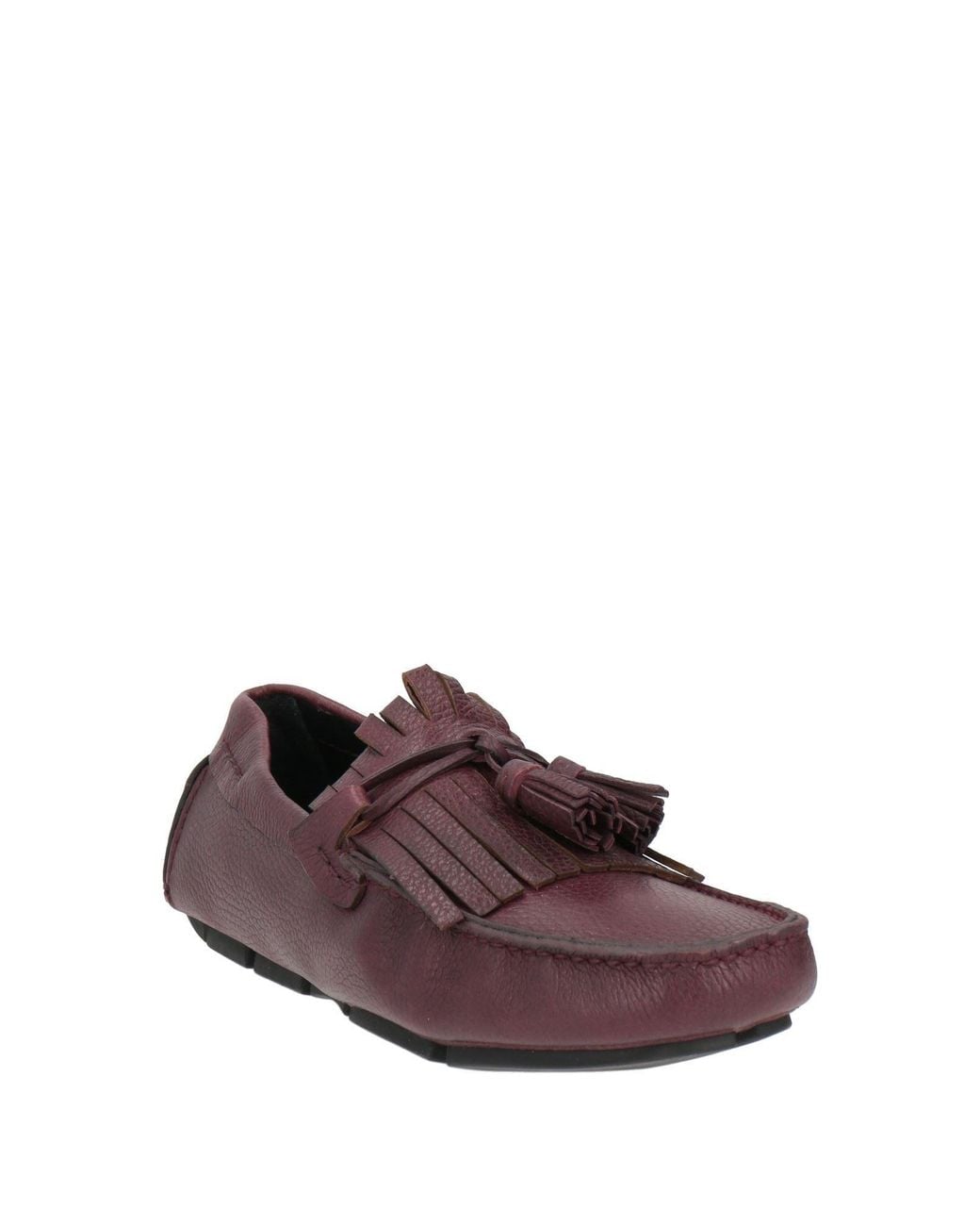Fabi Purple Loafers Leather for men