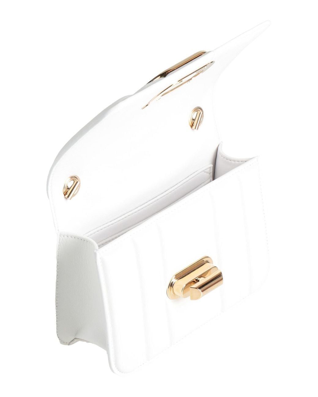 Ferragamo White Cross-Body Bags