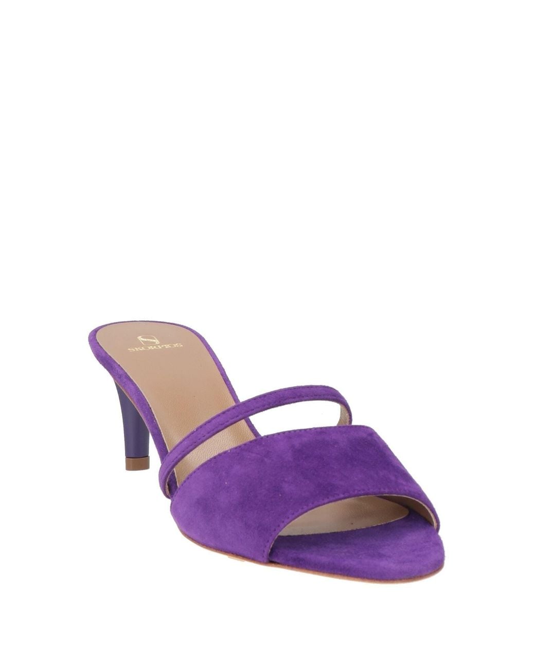 Skorpios Purple Sandals Leather