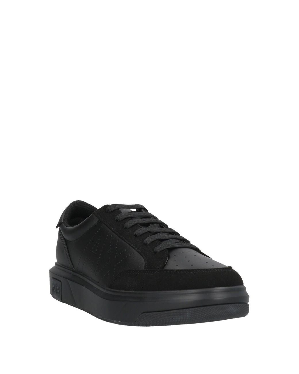 ARMANI EXCHANGE Black Sneakers for men